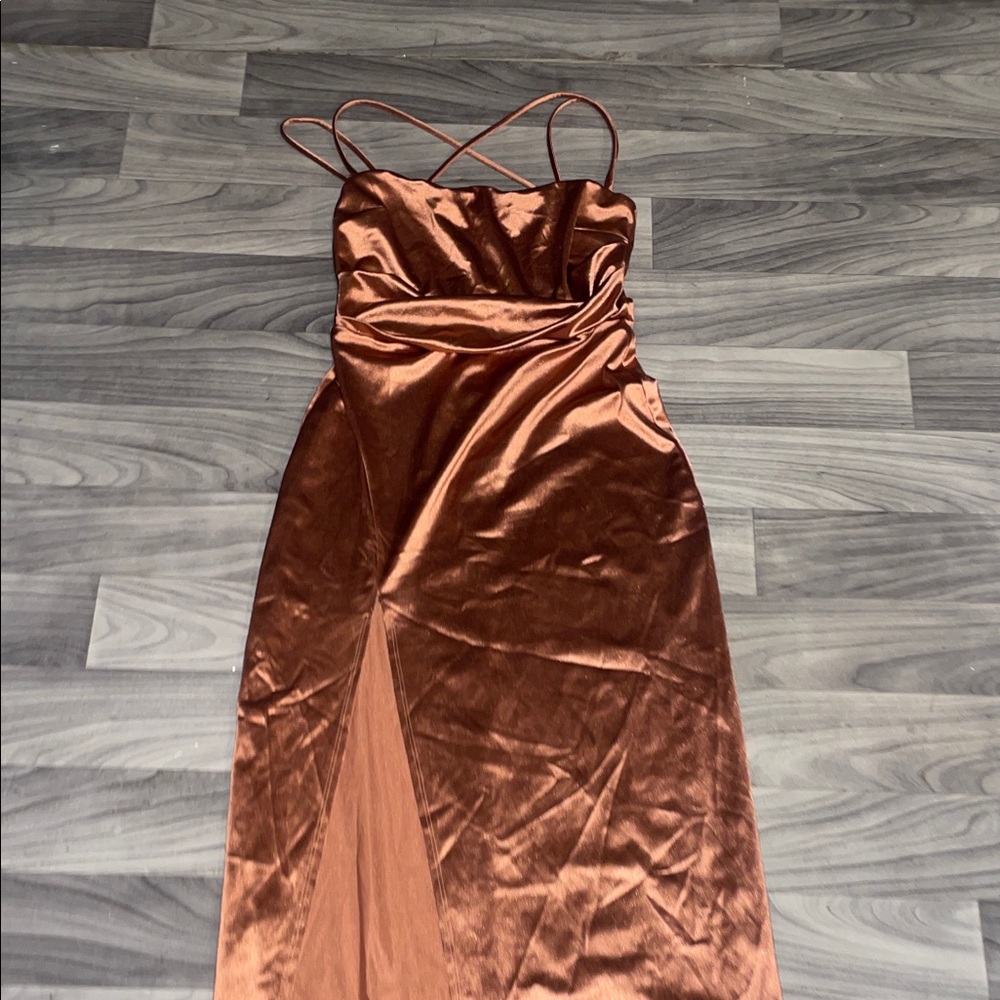 Dress satin